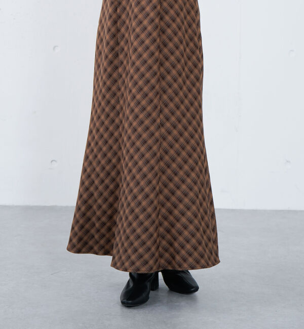 archives「リボンタックチェックキャミワンピース」|ワンピース|