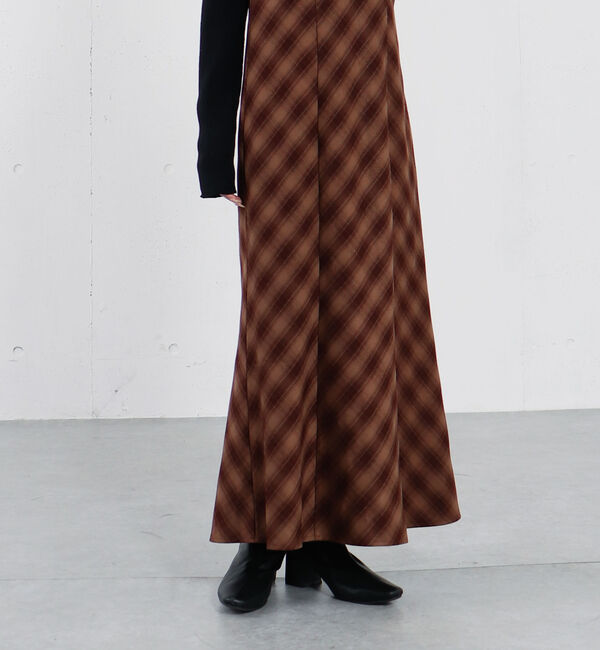 archives「リボンタックチェックキャミワンピース」|ワンピース|