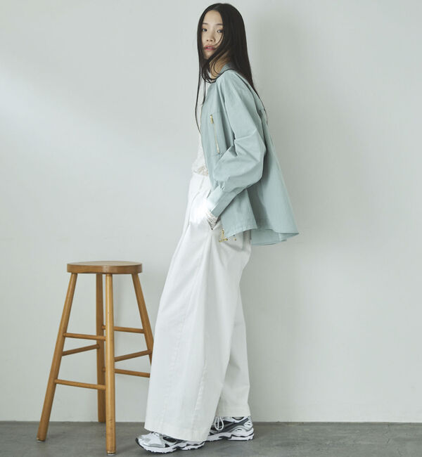 Doux archives「バックギャザーミドルMA-1」|ブルゾン・スタジャン|