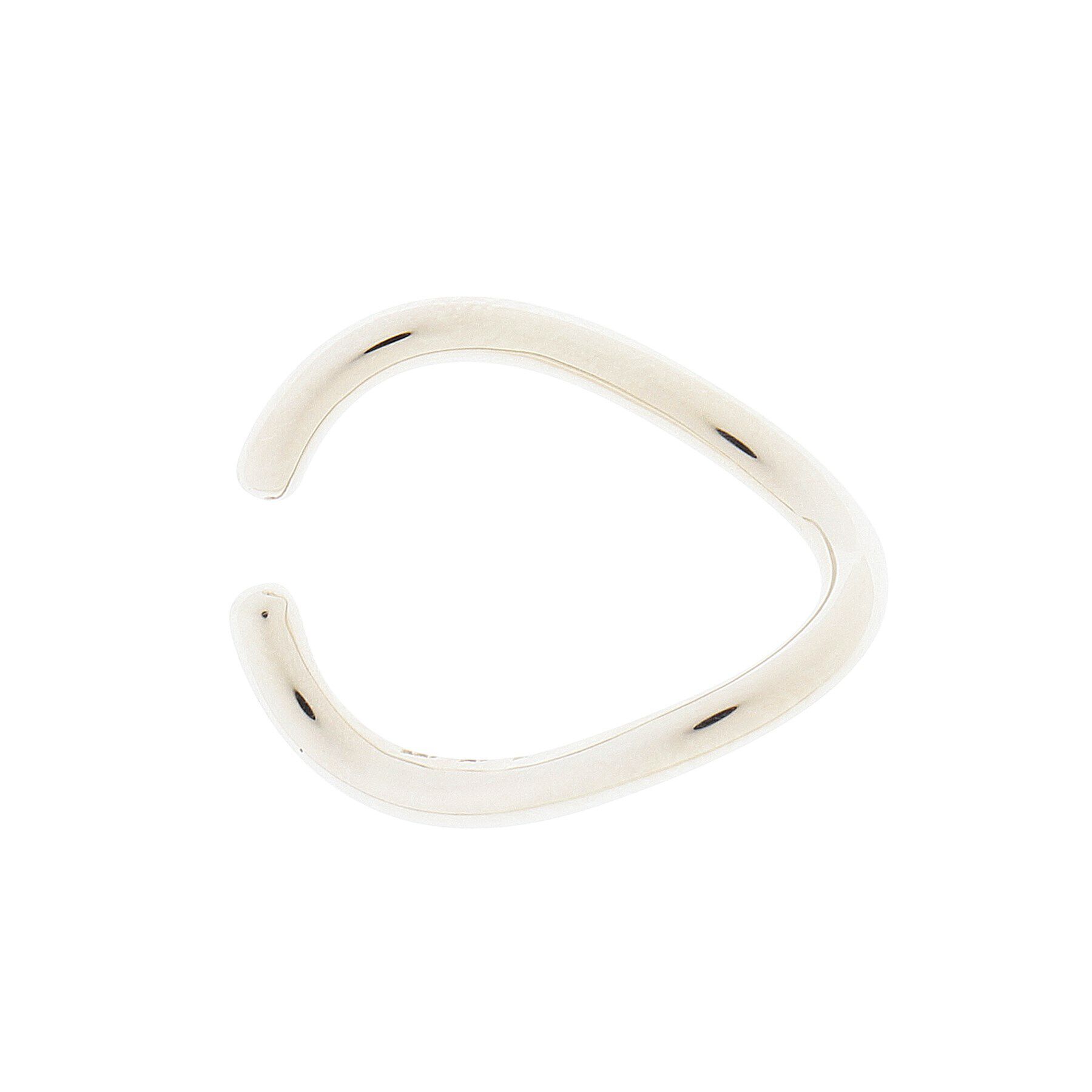 COCOSHNIK「シルバー Sライン イヤーカフ」|イヤーカフ|