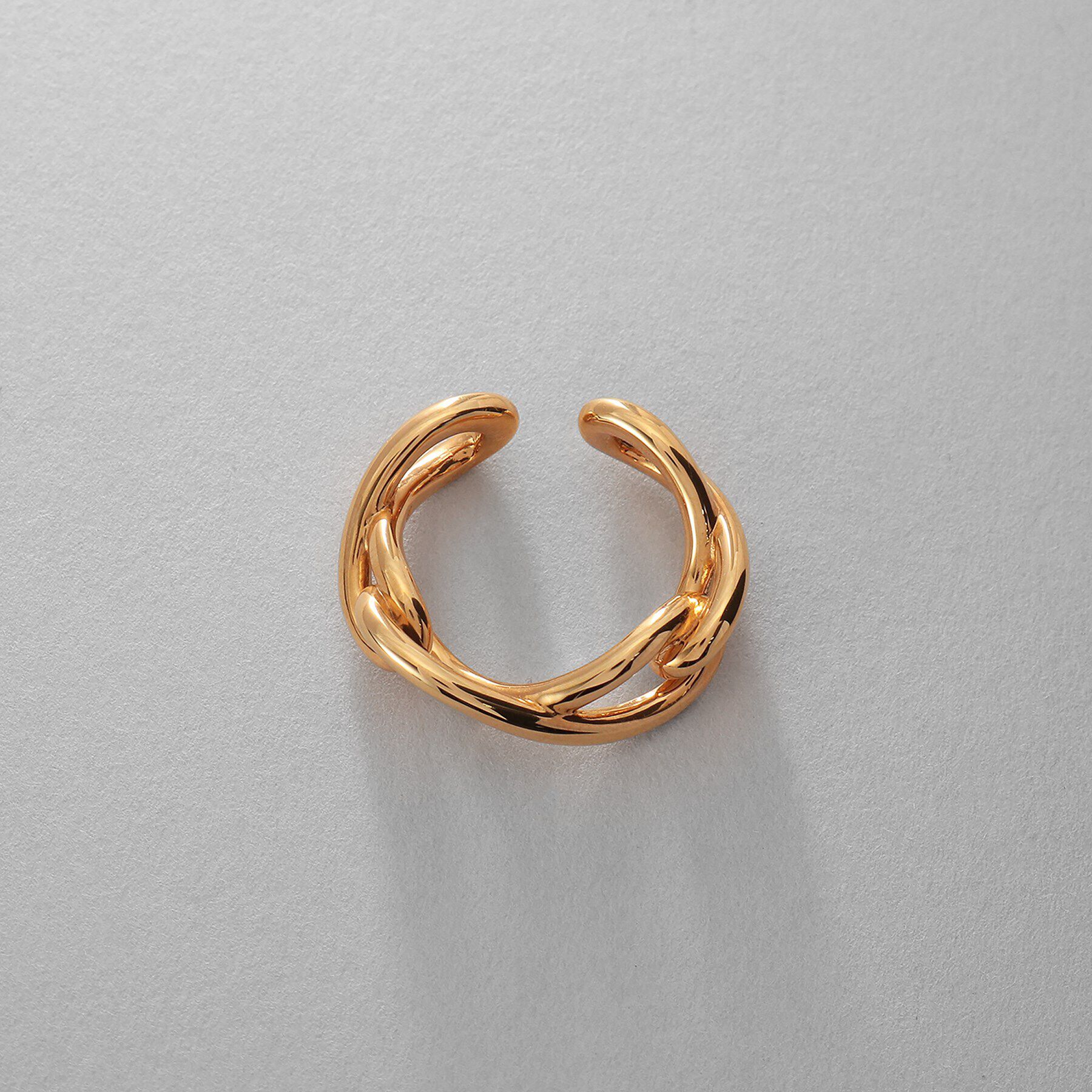 COCOSHNIK ONKITSCH「シルバー インフィニティイヤーカフ GP」|イヤーカフ|