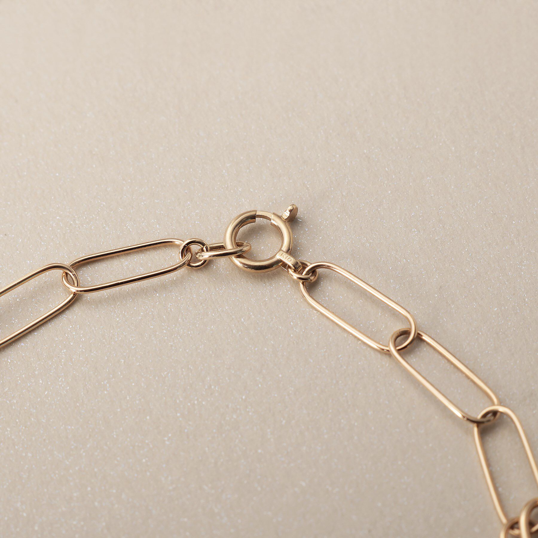 COCOSHNIK「K10PCチェーンランダムコネクト ブレスレット」|ブレスレット・バングル|