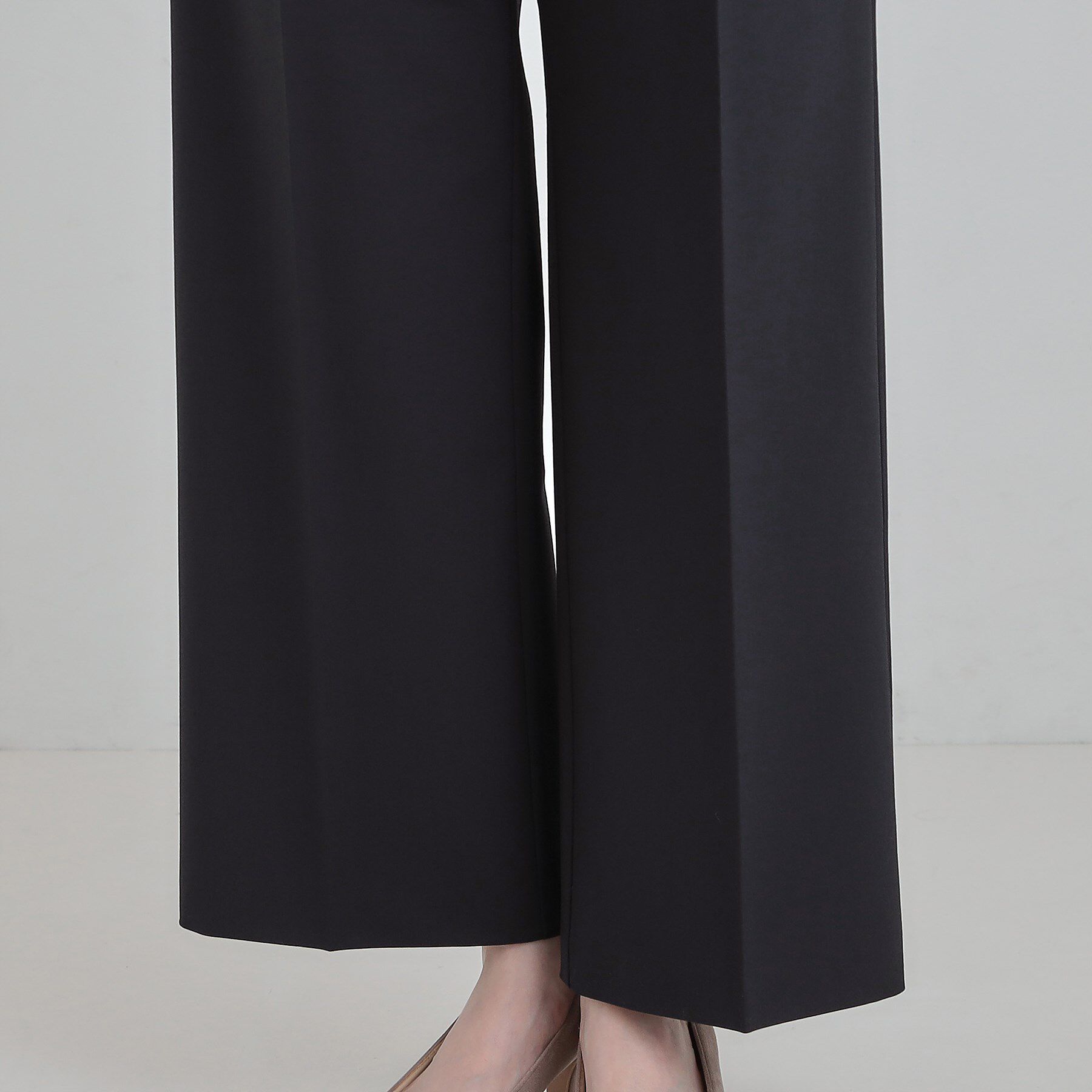 SHOO･LA･RUE「【洗濯機可/セットアップ可】サラっと軽やか ワイドストレートパンツ」|その他|