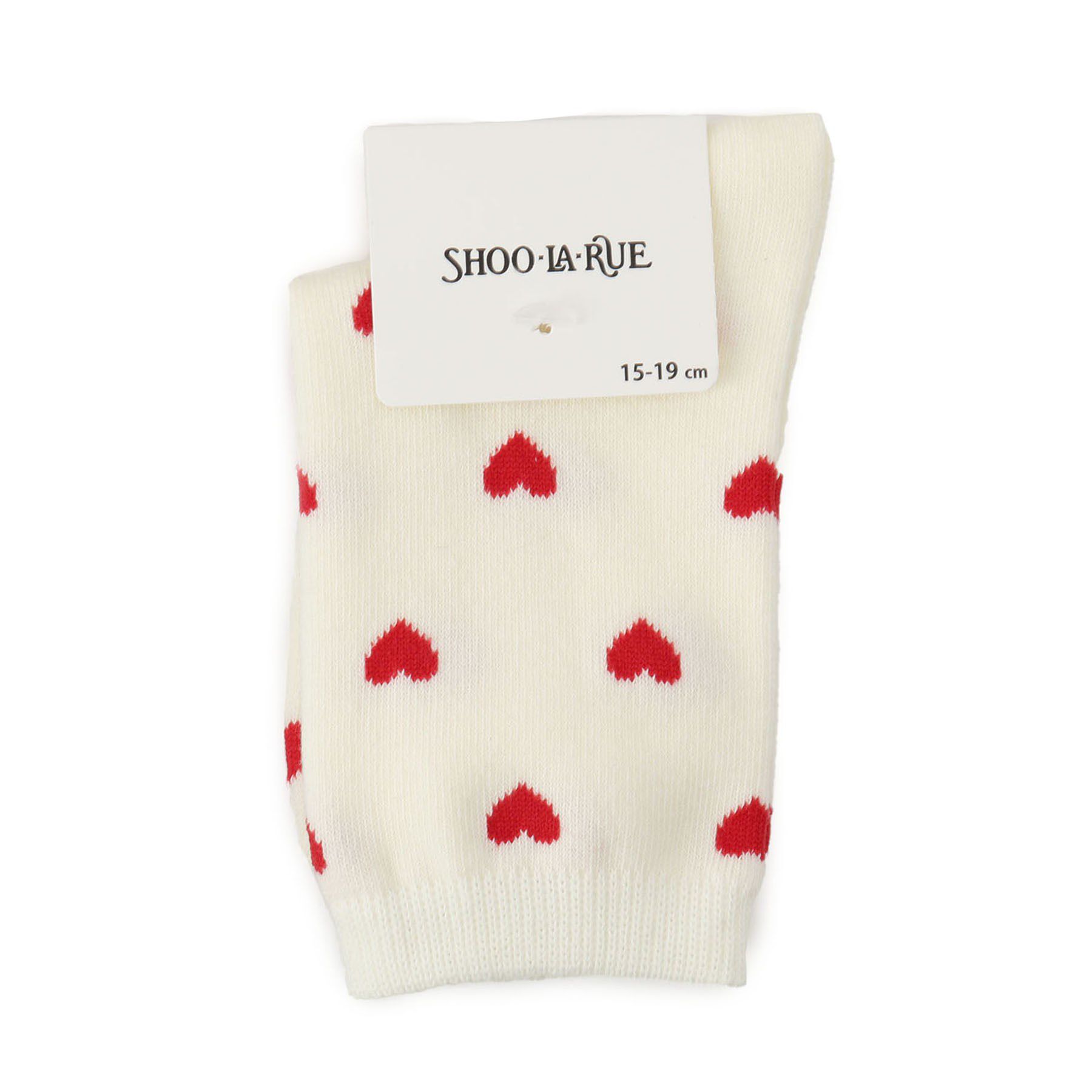 SHOO･LA･RUE「総柄アソートクルー丈ソックス」|ソックス|アイボリー(004)