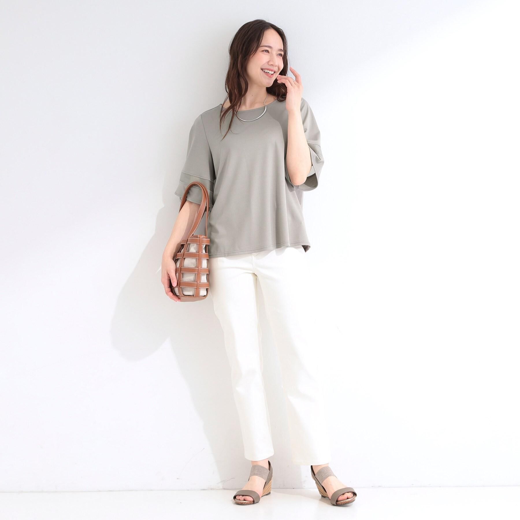 SHOO･LA･RUE「【SHOO・LA・RUE DENIM/SS-LL】程よい厚みの ストレートデニムパンツ（10.5オン」|デニム|