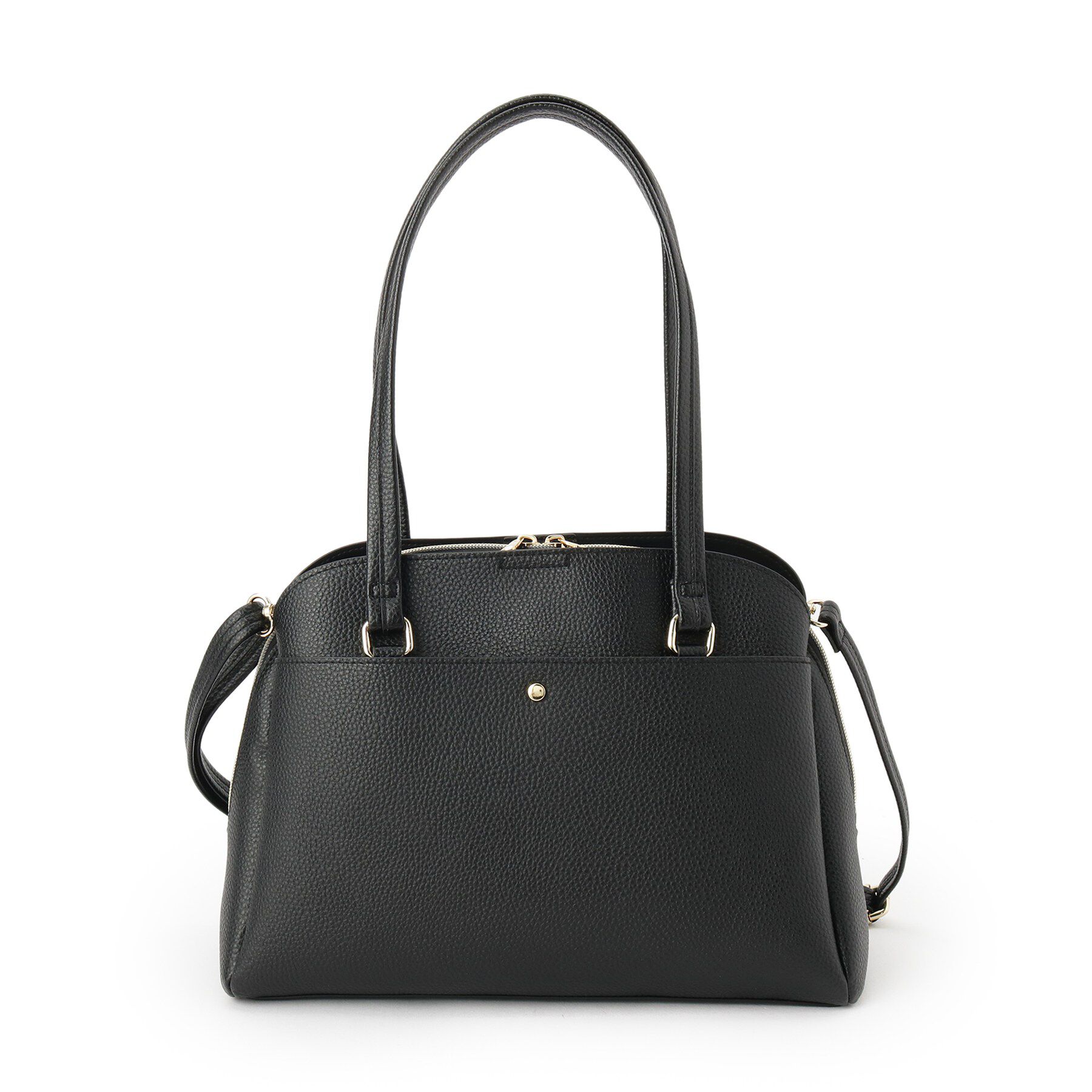 SHOO･LA･RUE「【軽量/2WAY】ロングハンドル ラウンドトートバッグ」|トートバッグ|