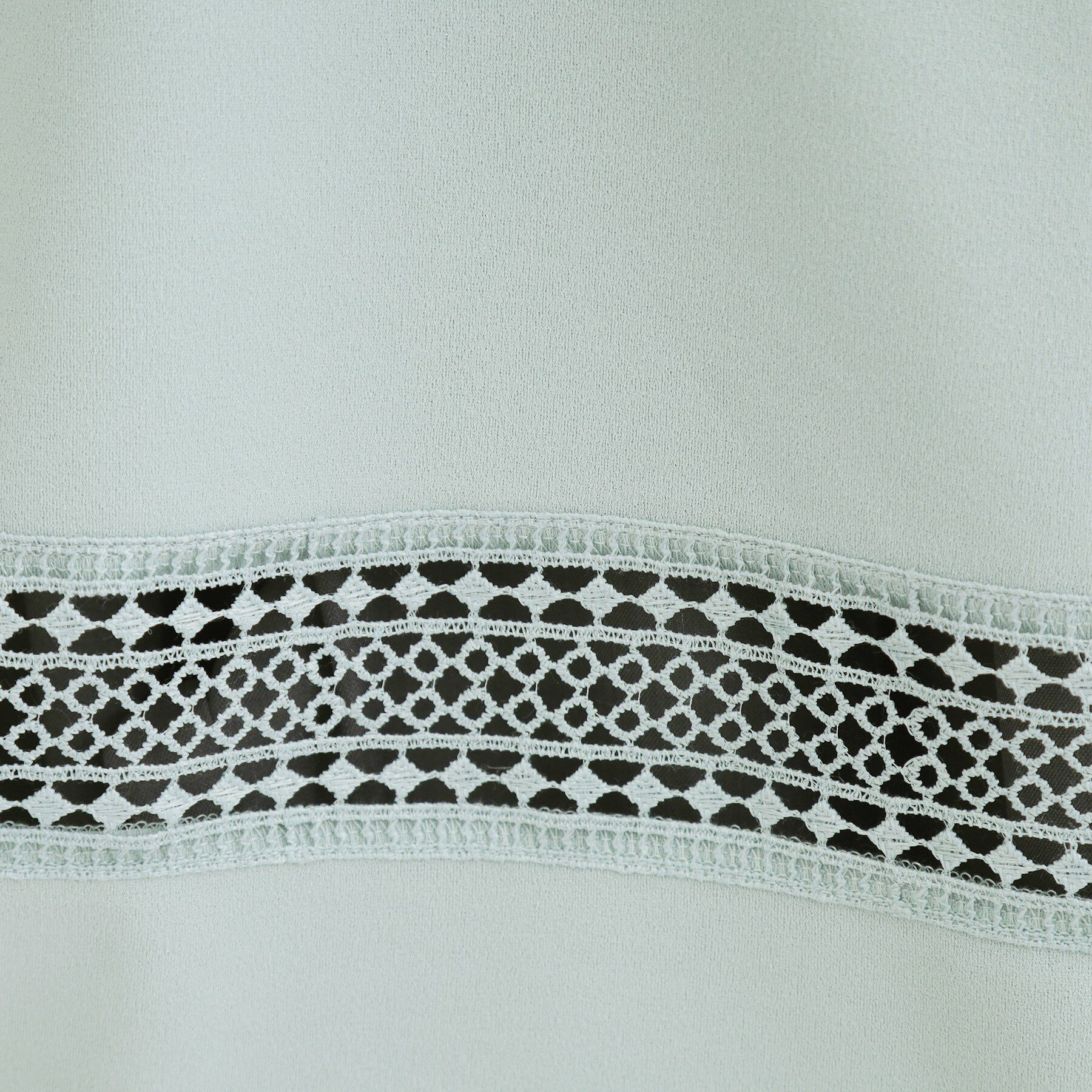 SHOO･LA･RUE「【洗濯機可/体型カバー】レース切り替えチュニックワンピース」|チュニック|