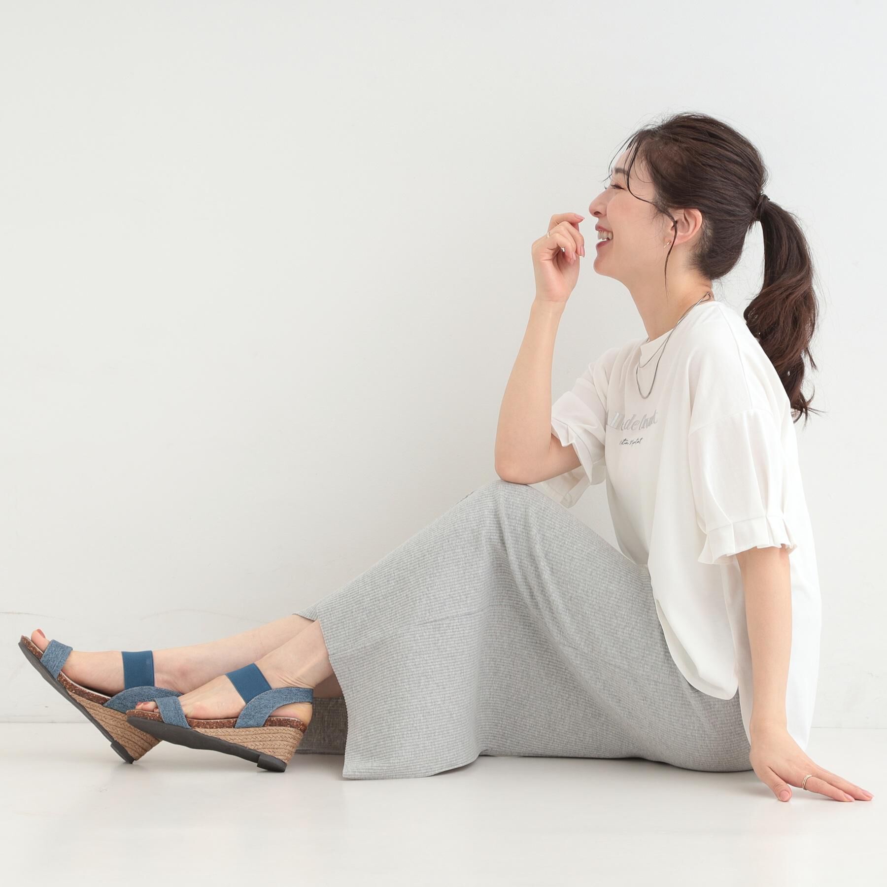 SHOO･LA･RUE「片手ではけるサンダル　シューダル26SS」|サンダル|