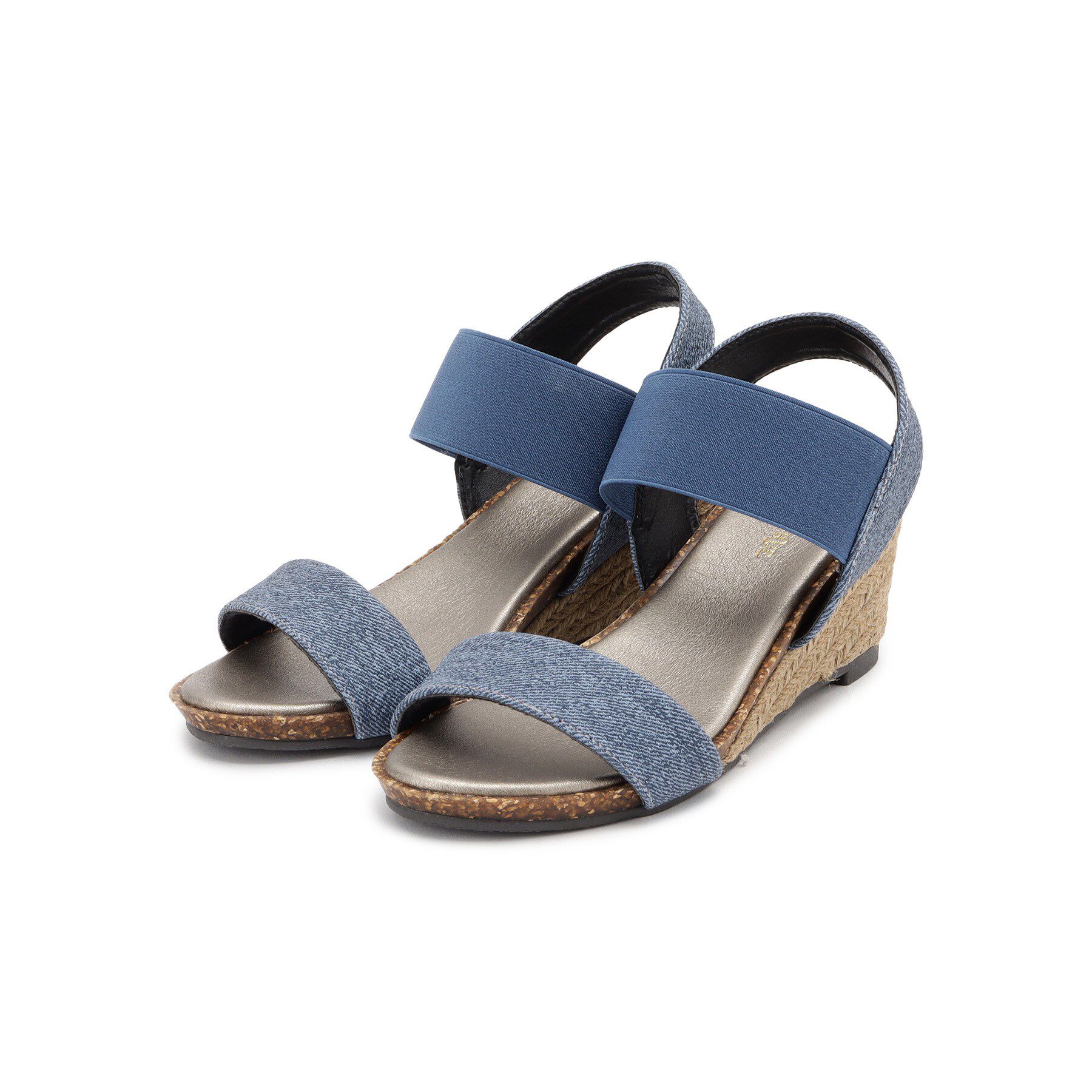 SHOO･LA･RUE「片手ではけるサンダル　シューダル26SS」|サンダル|ブルー(893)