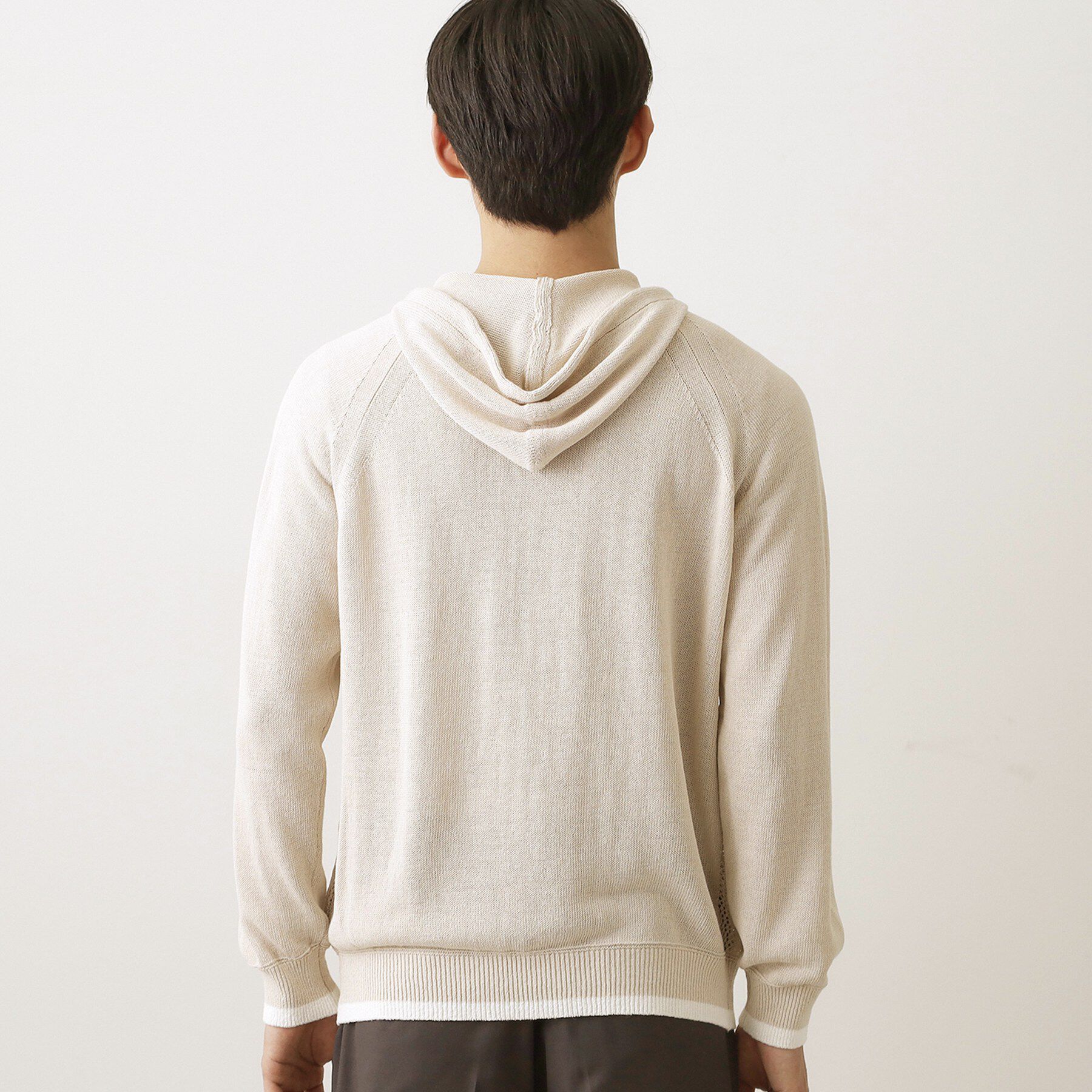 Dessin「ペーパーブレンドジップカーデ」|カーディガン|