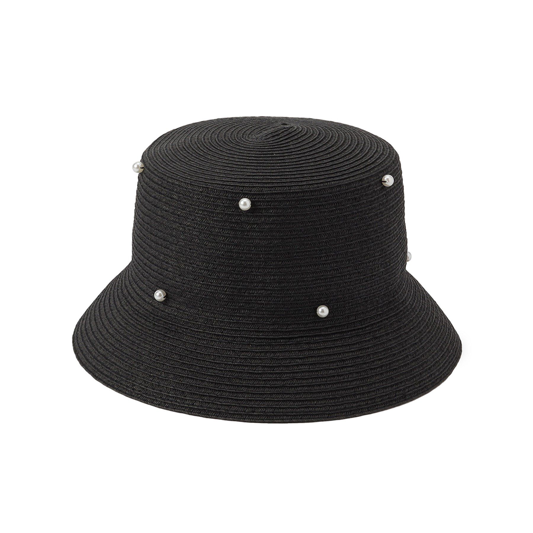 ITS&rsquo;DEMO「【サイズ調整可】パール調ペーパーベルハット」|ハット|