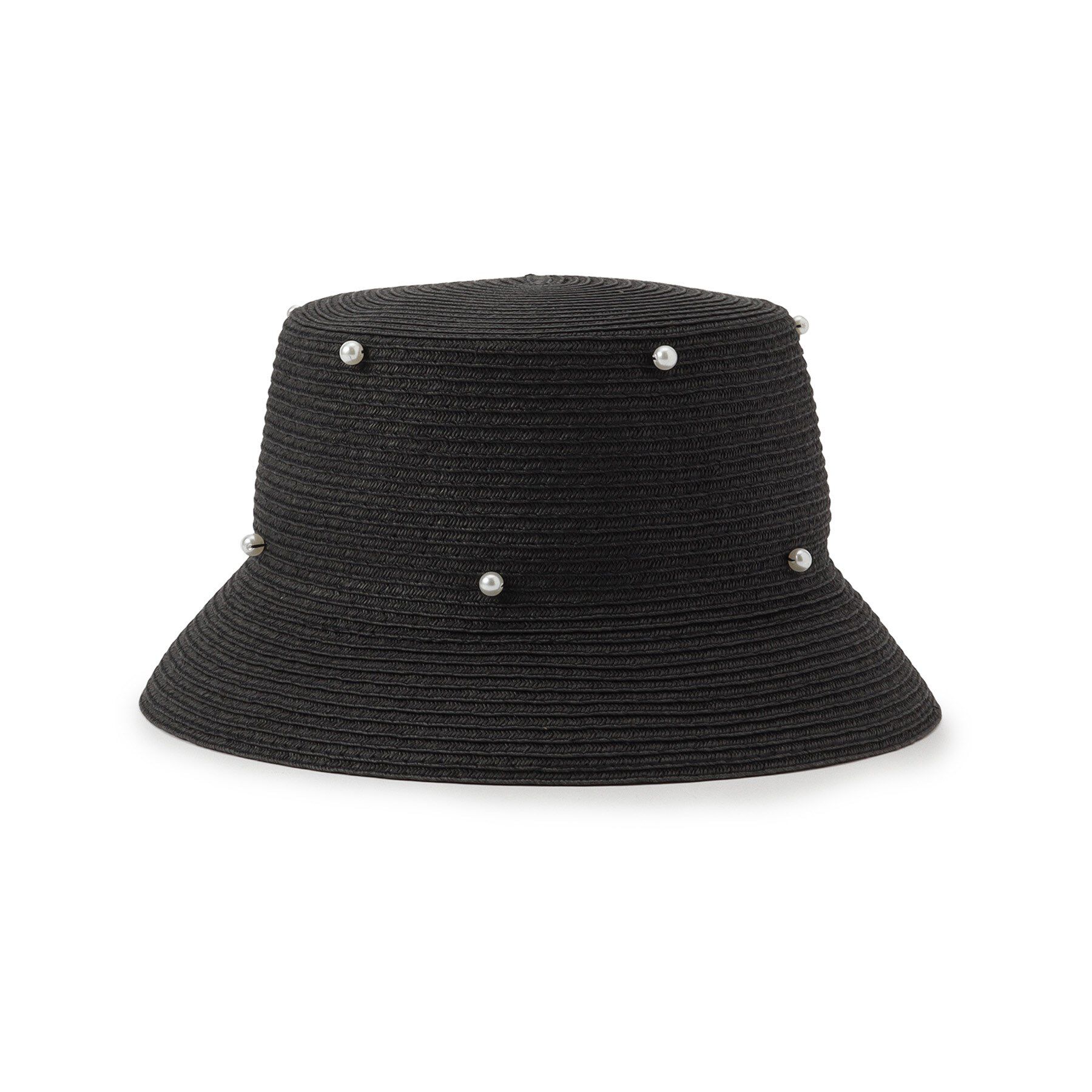 ITS&rsquo;DEMO「【サイズ調整可】パール調ペーパーベルハット」|ハット|