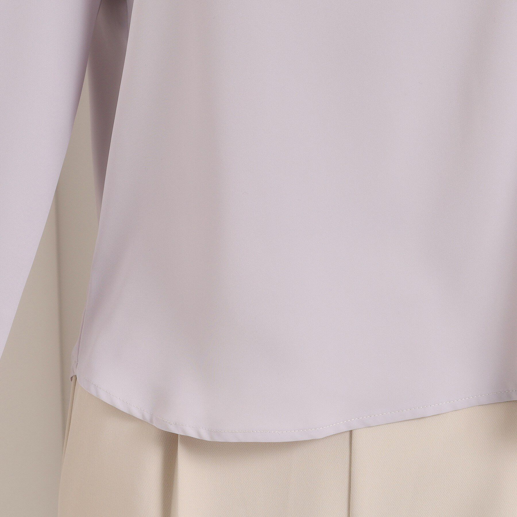 ITS&rsquo;DEMO「【手洗い可】ドレープブラウス」|シャツ・ブラウス|