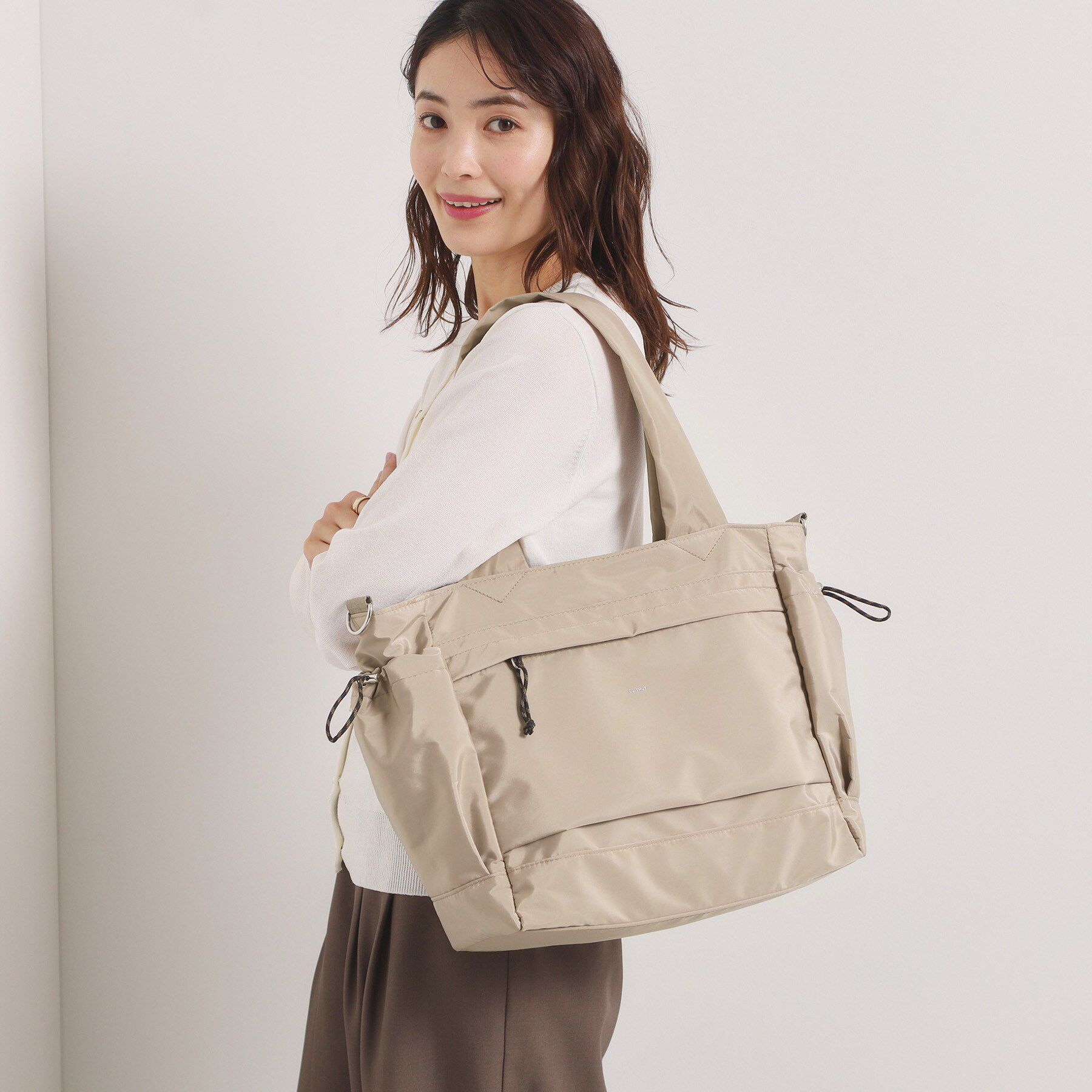 ITS&rsquo;DEMO「【収納アドバイザー監修】トリップ＆マザートート」|トートバッグ|