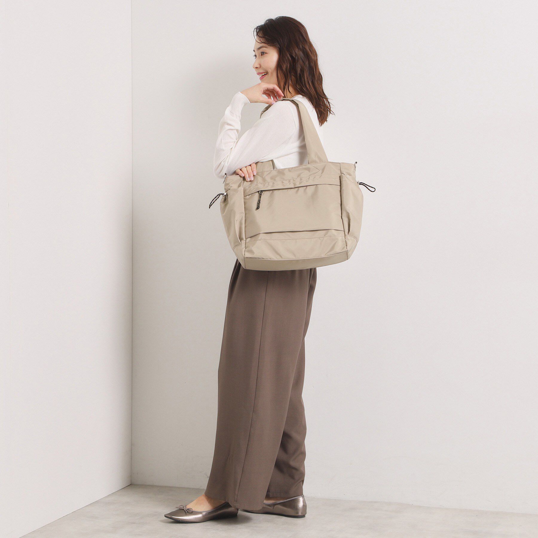 ITS&rsquo;DEMO「【収納アドバイザー監修】トリップ＆マザートート」|トートバッグ|