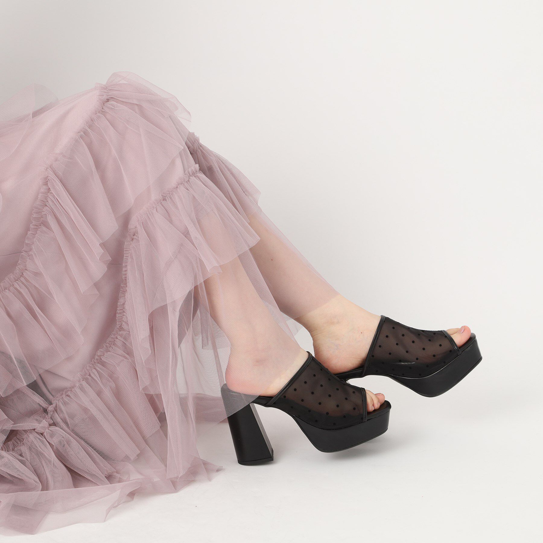 ESPERANZA「厚底ミュールサンダル」|サンダル|