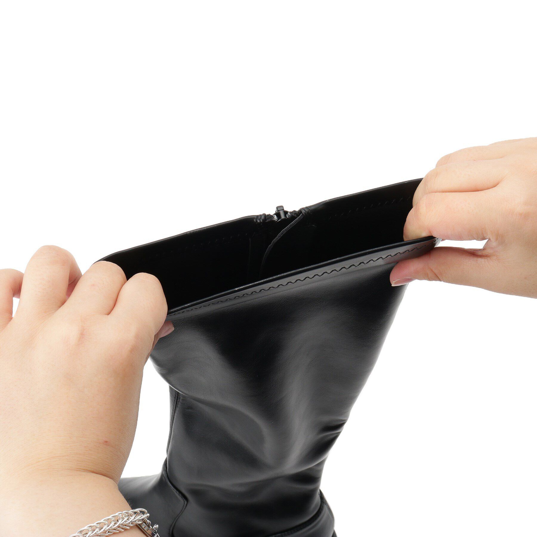 ESPERANZA「晴雨兼用タンクソールロングブーツ」|ショートブーツ|