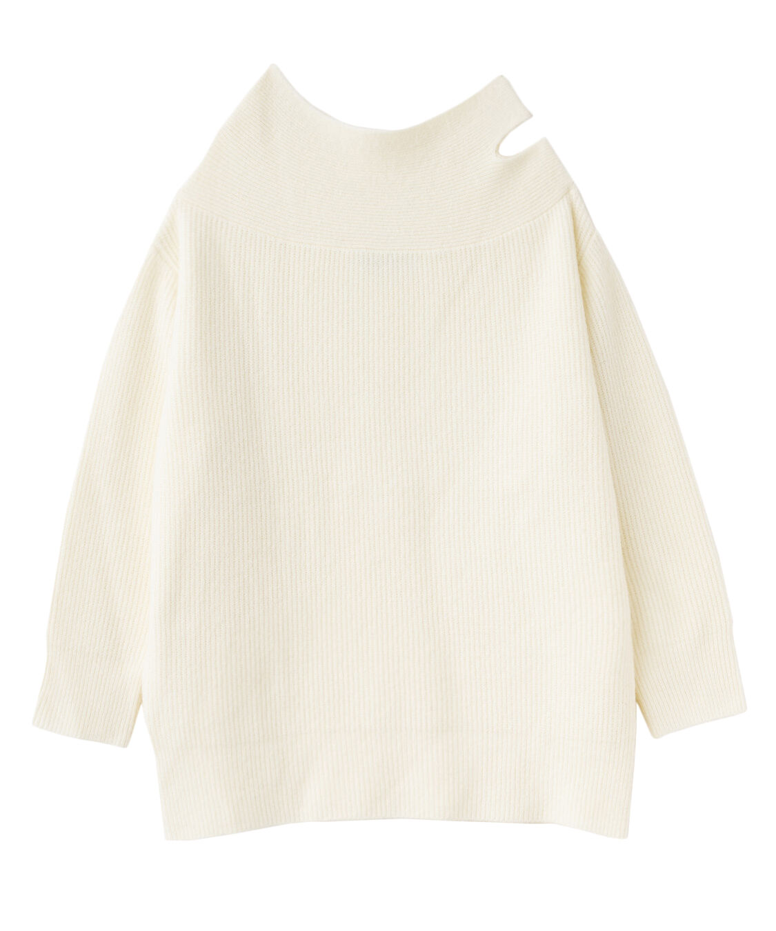 COCO DEAL「オフショルスリットニット」|ニット・セーター|