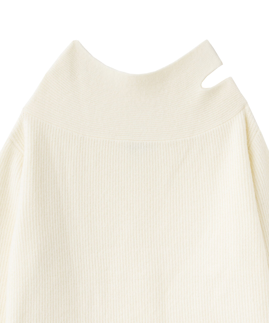 COCO DEAL「オフショルスリットニット」|ニット・セーター|