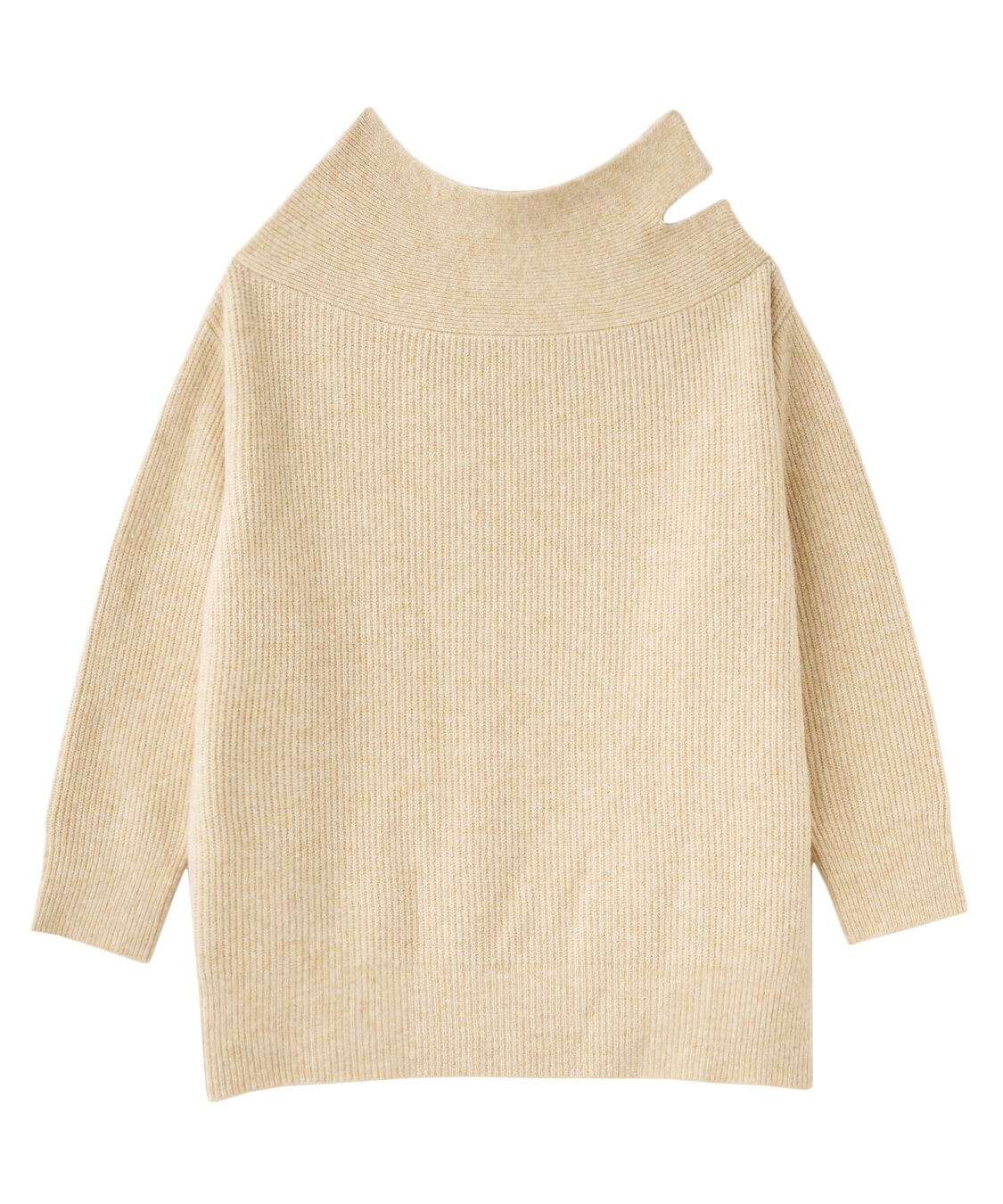 COCO DEAL「オフショルスリットニット」|ニット・セーター|