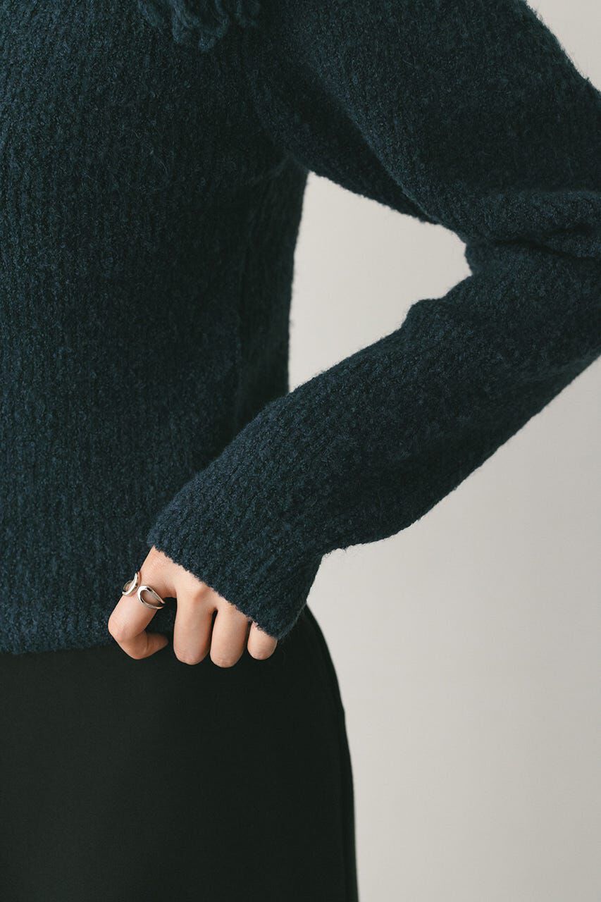 STYLEMIXER「ループカラーニットトップ」|ニット・セーター|