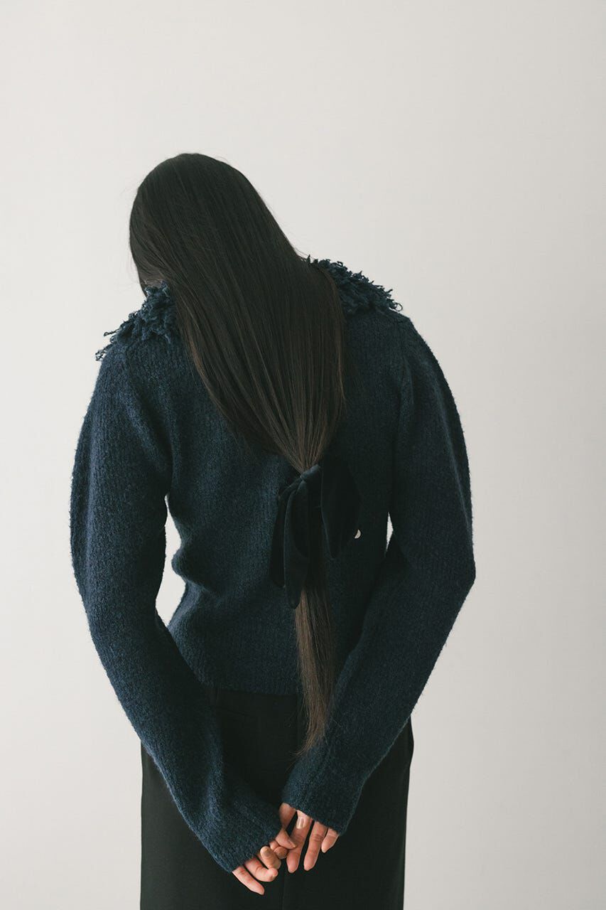 STYLEMIXER「ループカラーニットトップ」|ニット・セーター|