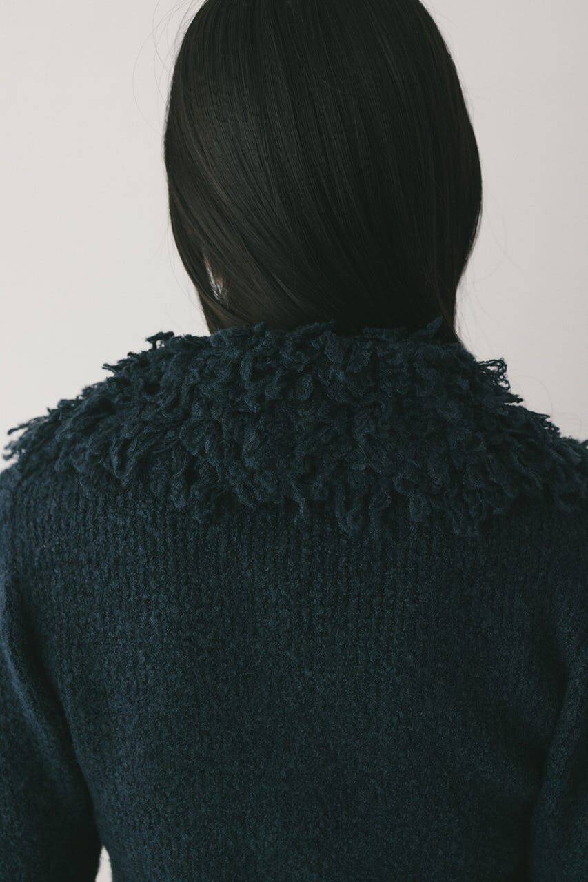 STYLEMIXER「ループカラーニットトップ」|ニット・セーター|