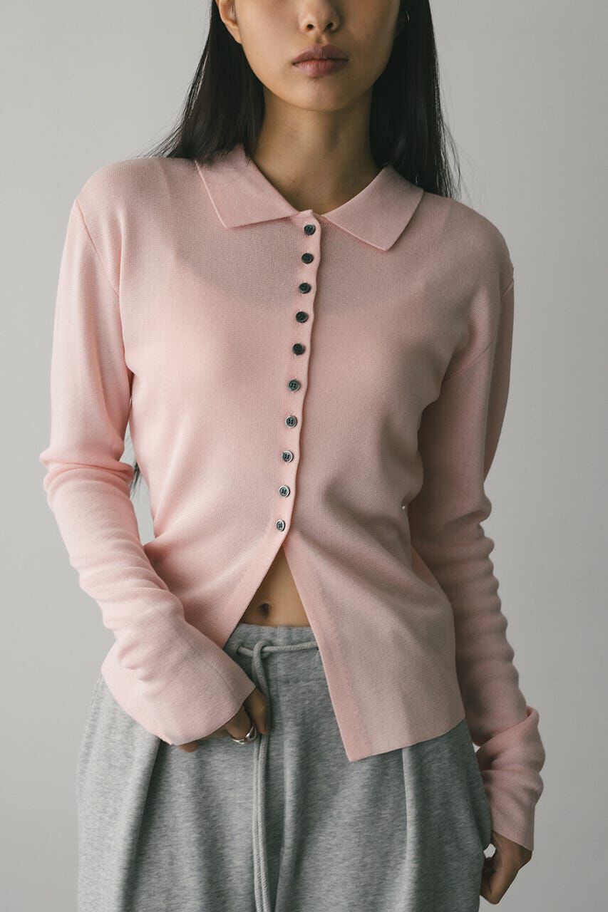 STYLEMIXER「2WAYカラーニットポロ」|ニット・セーター|