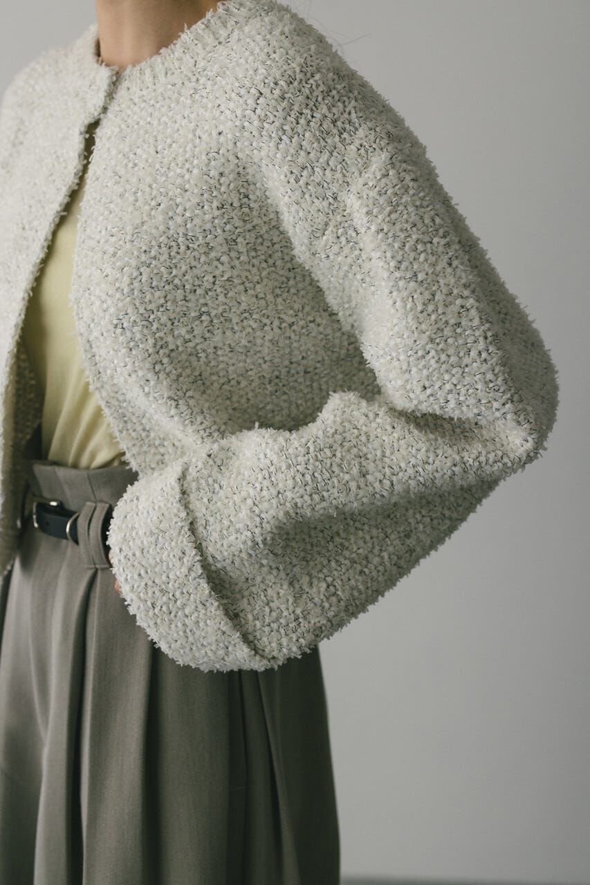 STYLEMIXER「テープヤーンニットカーデ」|カーディガン|