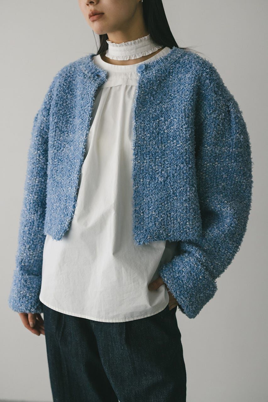 STYLEMIXER「テープヤーンニットカーデ」|カーディガン|