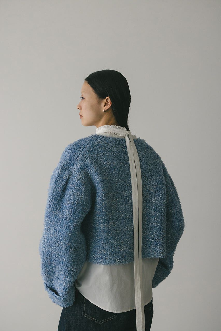 STYLEMIXER「テープヤーンニットカーデ」|カーディガン|