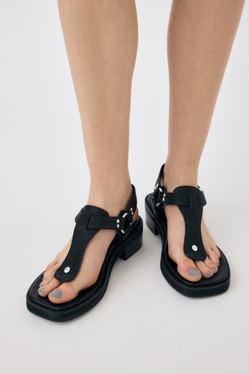 MOUSSY「CHUNK HEEL THONG サンダル」|サンダル|