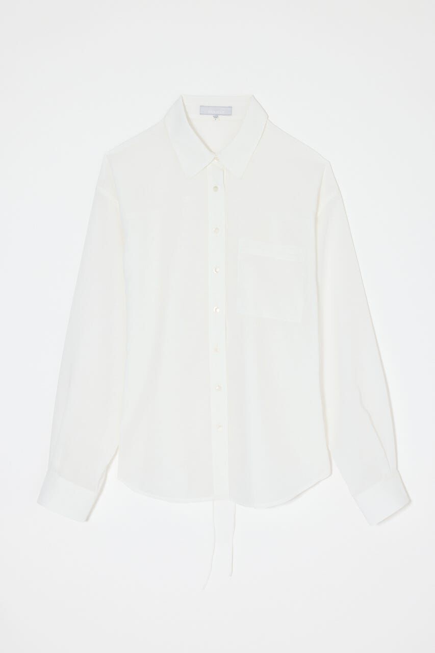 MOUSSY「FADE CHECK SHEER OVER シャツ」|シャツ・ブラウス|