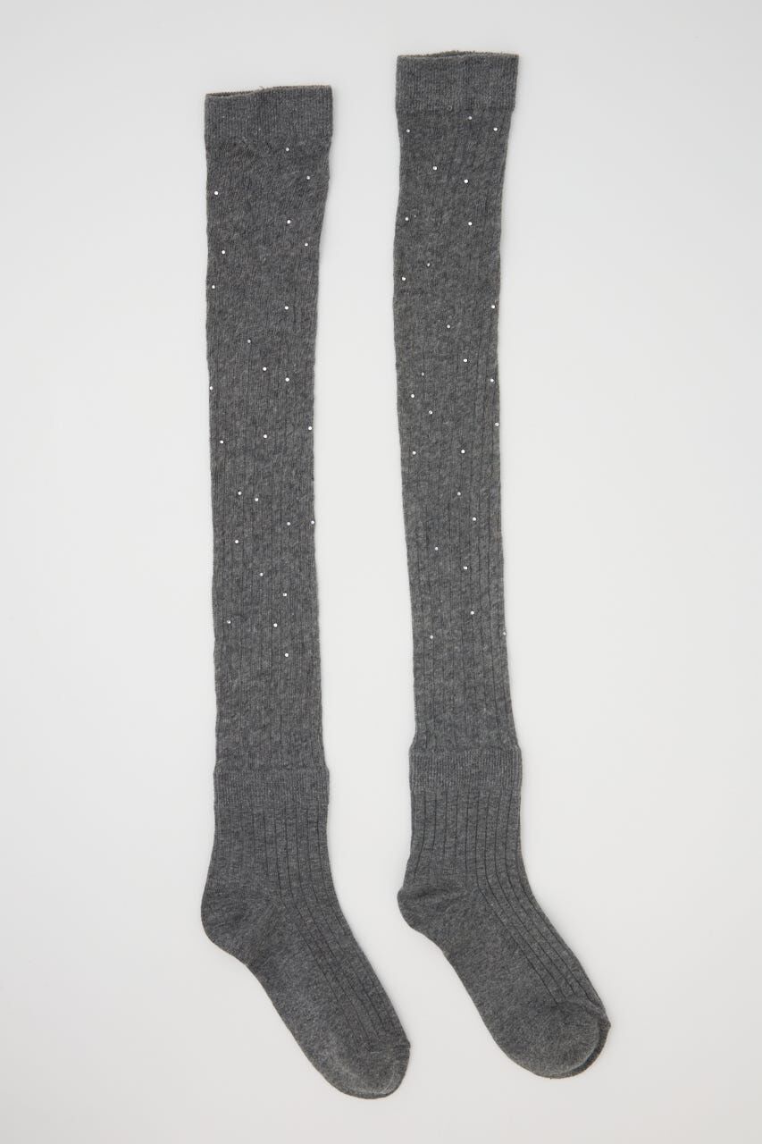 rienda「ストーン付きシアーソックス」|その他|