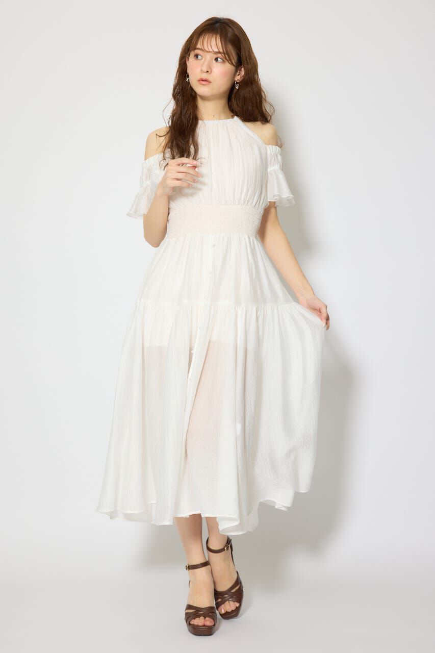 rienda「2WAYホルターネックロンパース」|ワンピース|