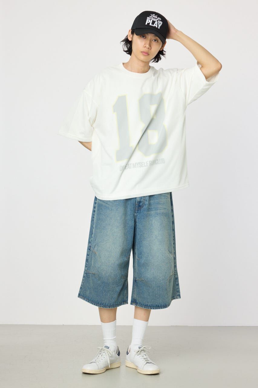 RODEO CROWNS「メッシュドッキンクナンバーTシャツ」|Tシャツ・カットソー|