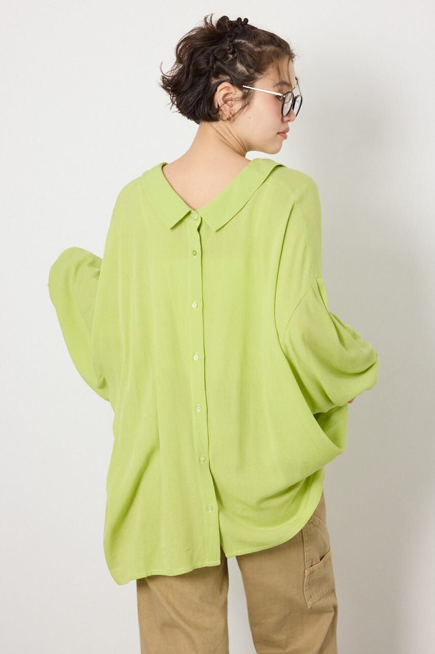 RODEO CROWNS「レーヨンクレープ2WAYシャツ」|シャツ・ブラウス|