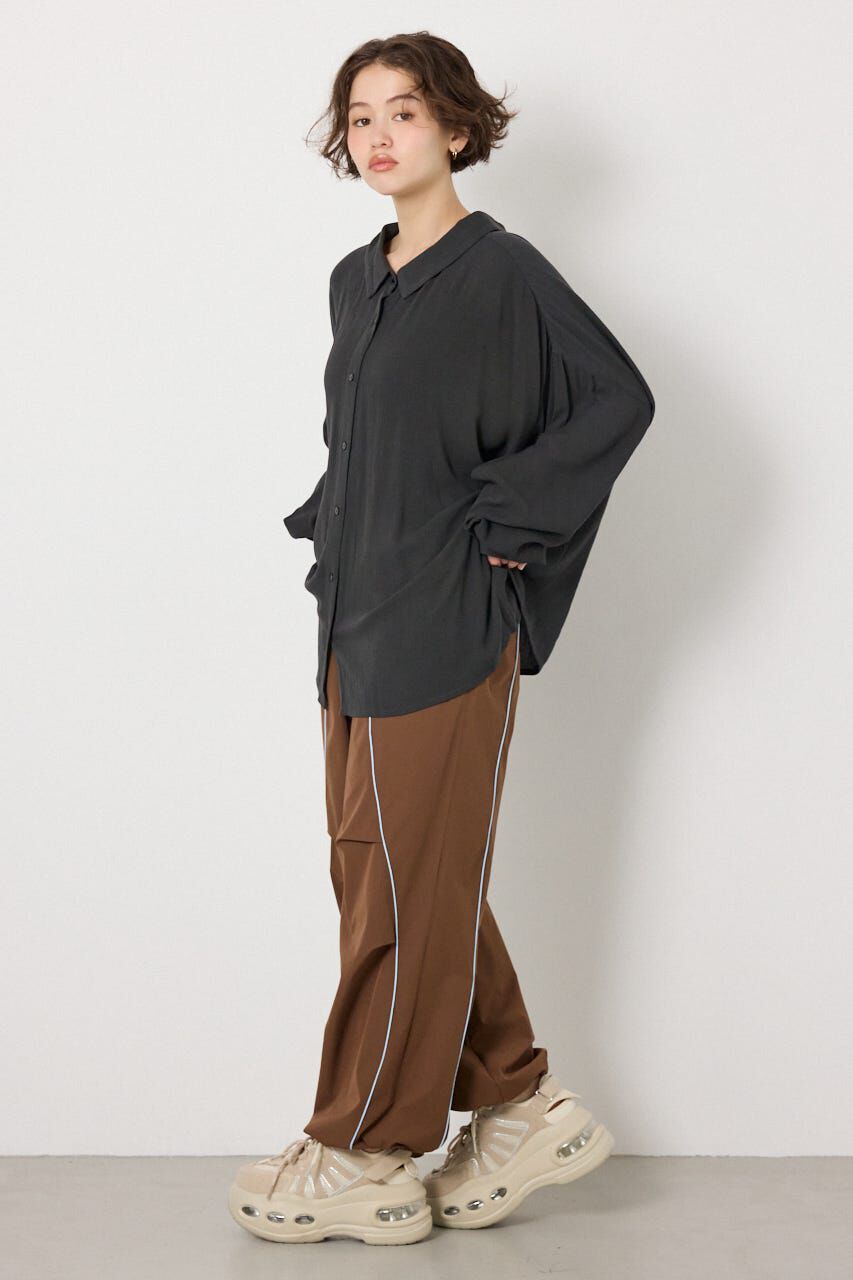 RODEO CROWNS「レーヨンクレープ2WAYシャツ」|シャツ・ブラウス|