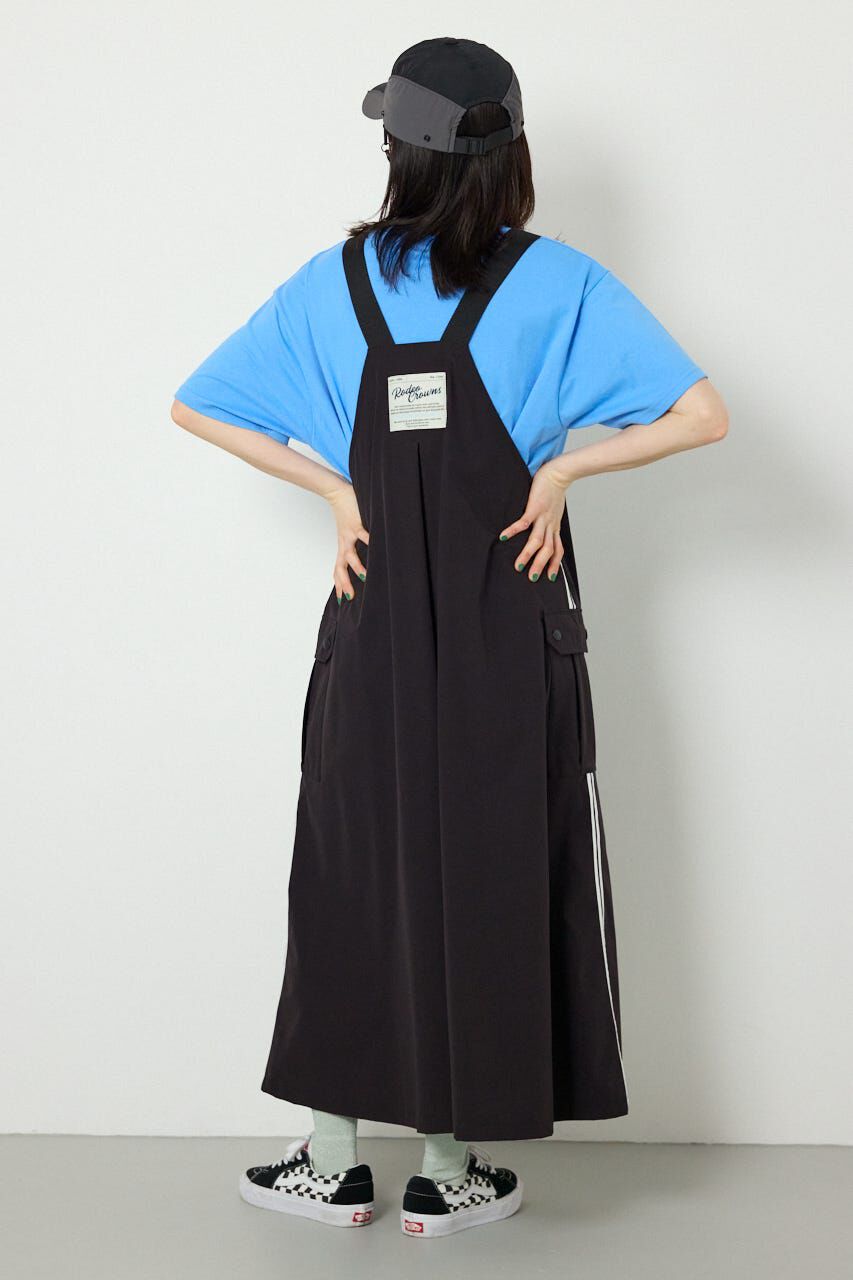 RODEO CROWNS「W/Rサイドラインジャンパースカート」|ワンピース|