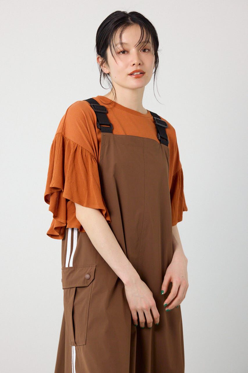 RODEO CROWNS「W/Rサイドラインジャンパースカート」|ワンピース|