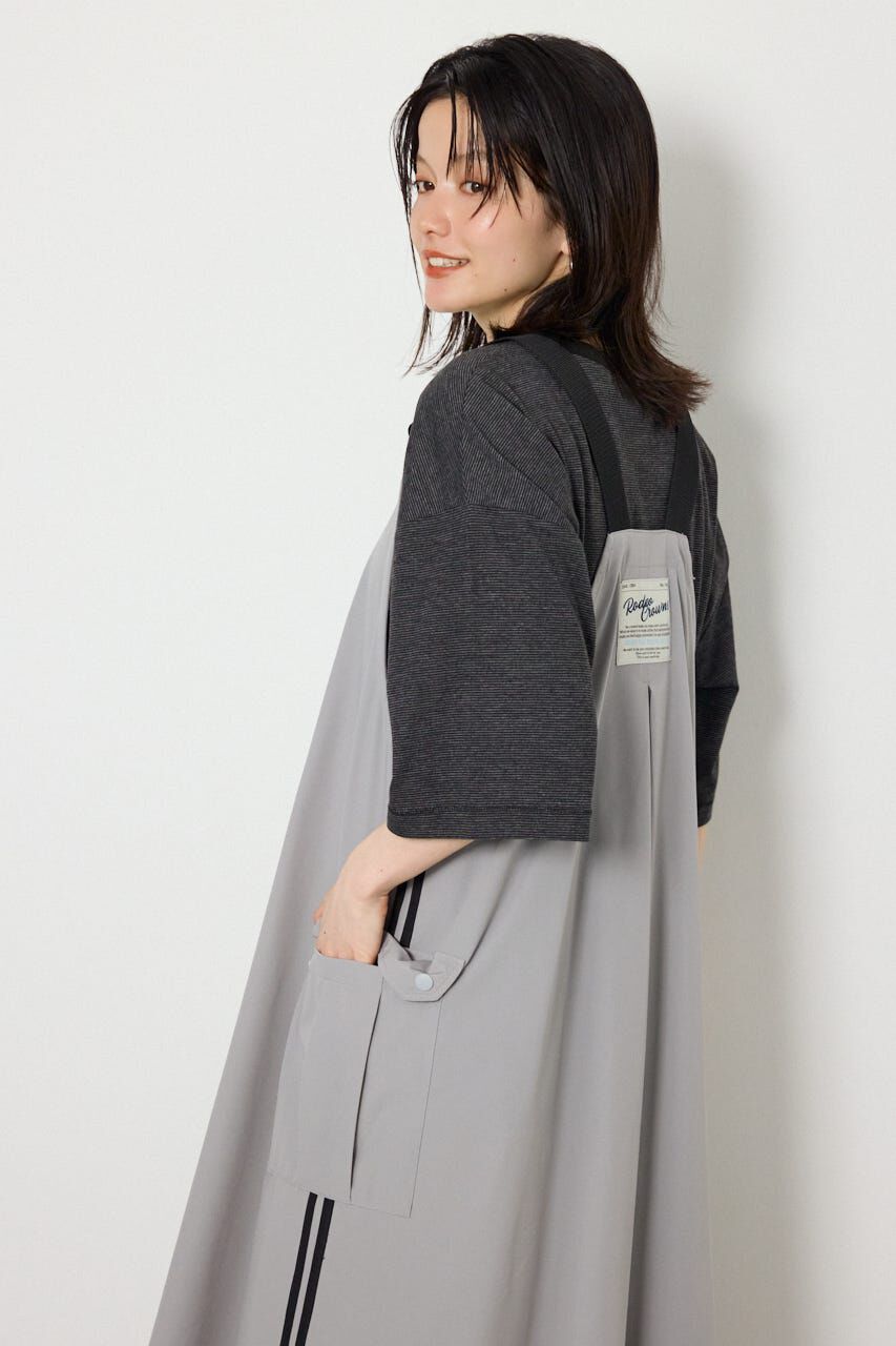 RODEO CROWNS「W/Rサイドラインジャンパースカート」|ワンピース|