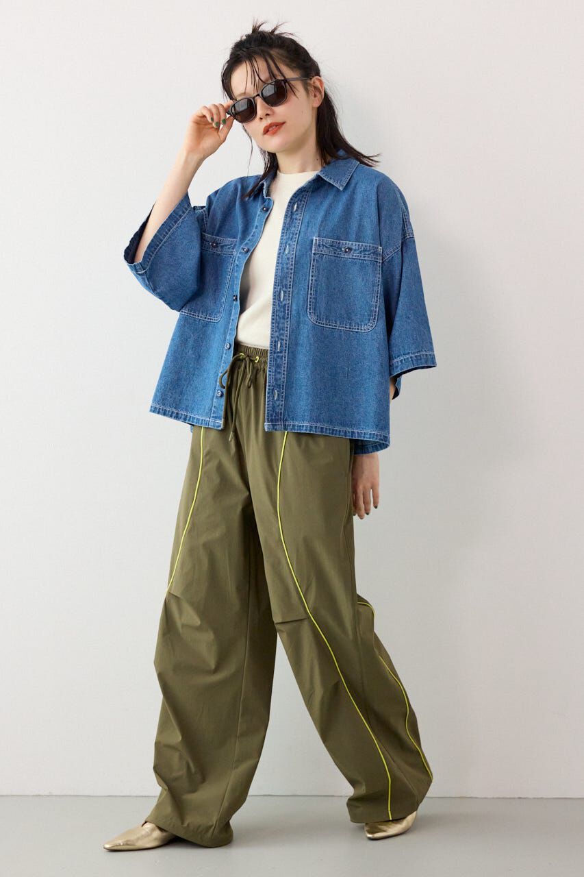 RODEO CROWNS「W/Rパイピングパラシュートパンツ」|その他|