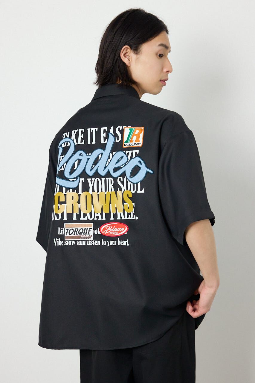 RODEO CROWNS「Overlapアップリケシャツ」|シャツ・ブラウス|