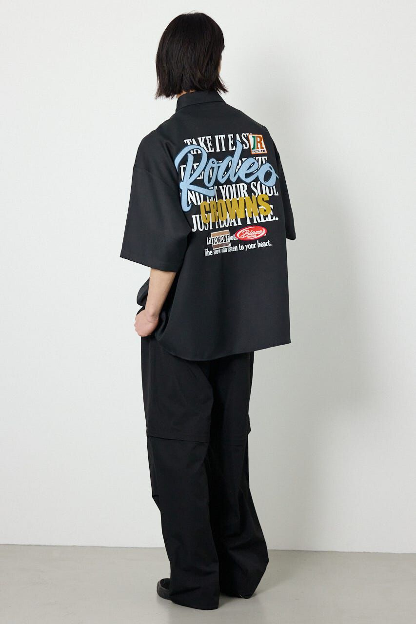 RODEO CROWNS「Overlapアップリケシャツ」|シャツ・ブラウス|