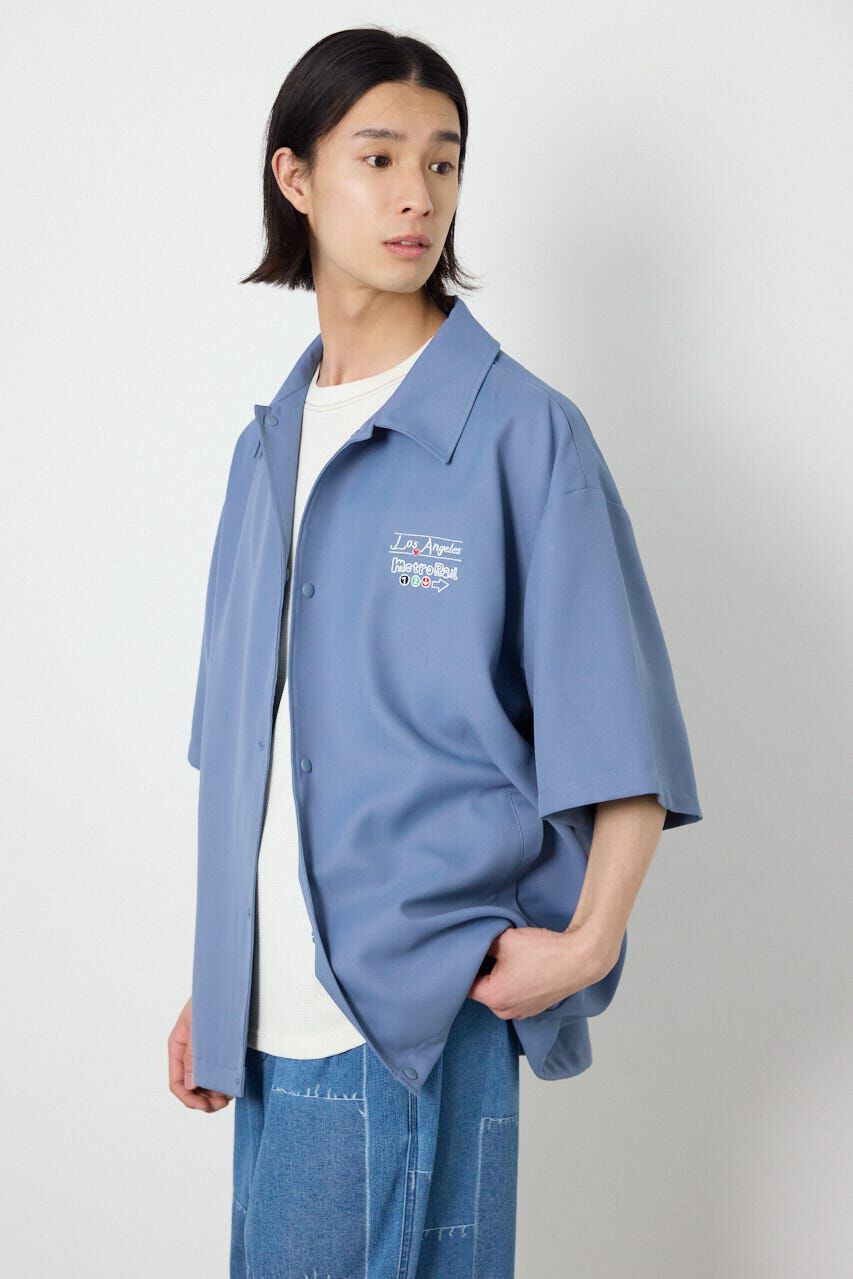 RODEO CROWNS「USハーフスリーブコーチシャツ」|シャツ・ブラウス|