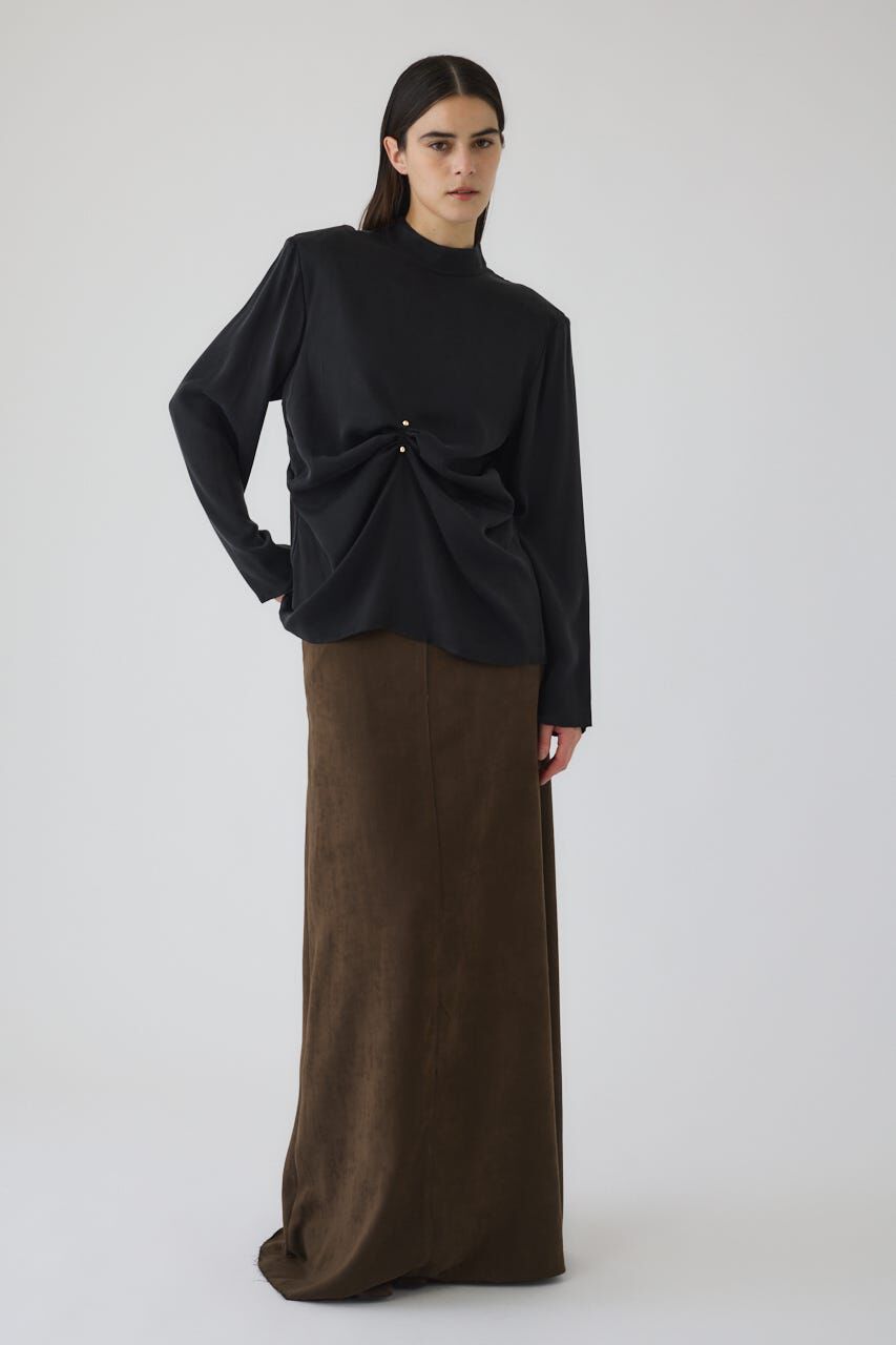 RIM.ARK 「Gathered paded tops」|シャツ・ブラウス|