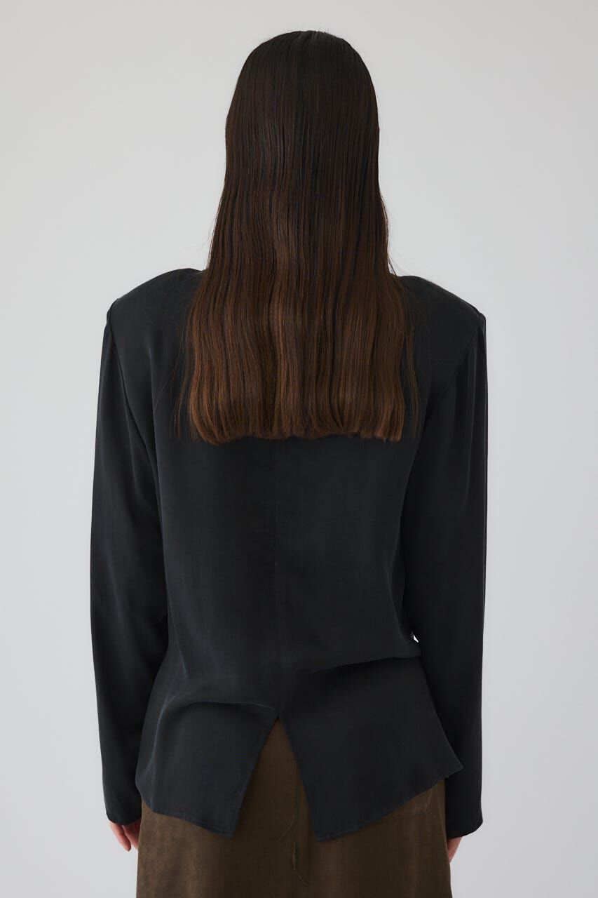 RIM.ARK 「Gathered paded tops」|シャツ・ブラウス|