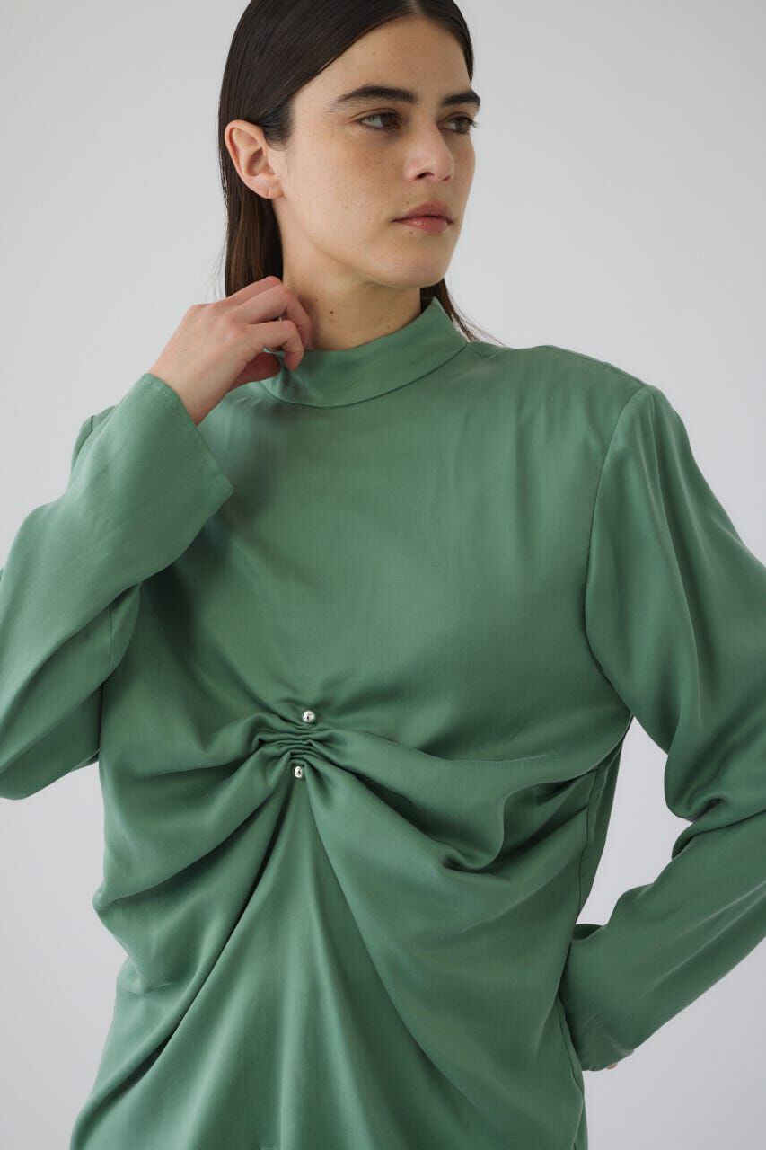 RIM.ARK 「Gathered paded tops」|シャツ・ブラウス|
