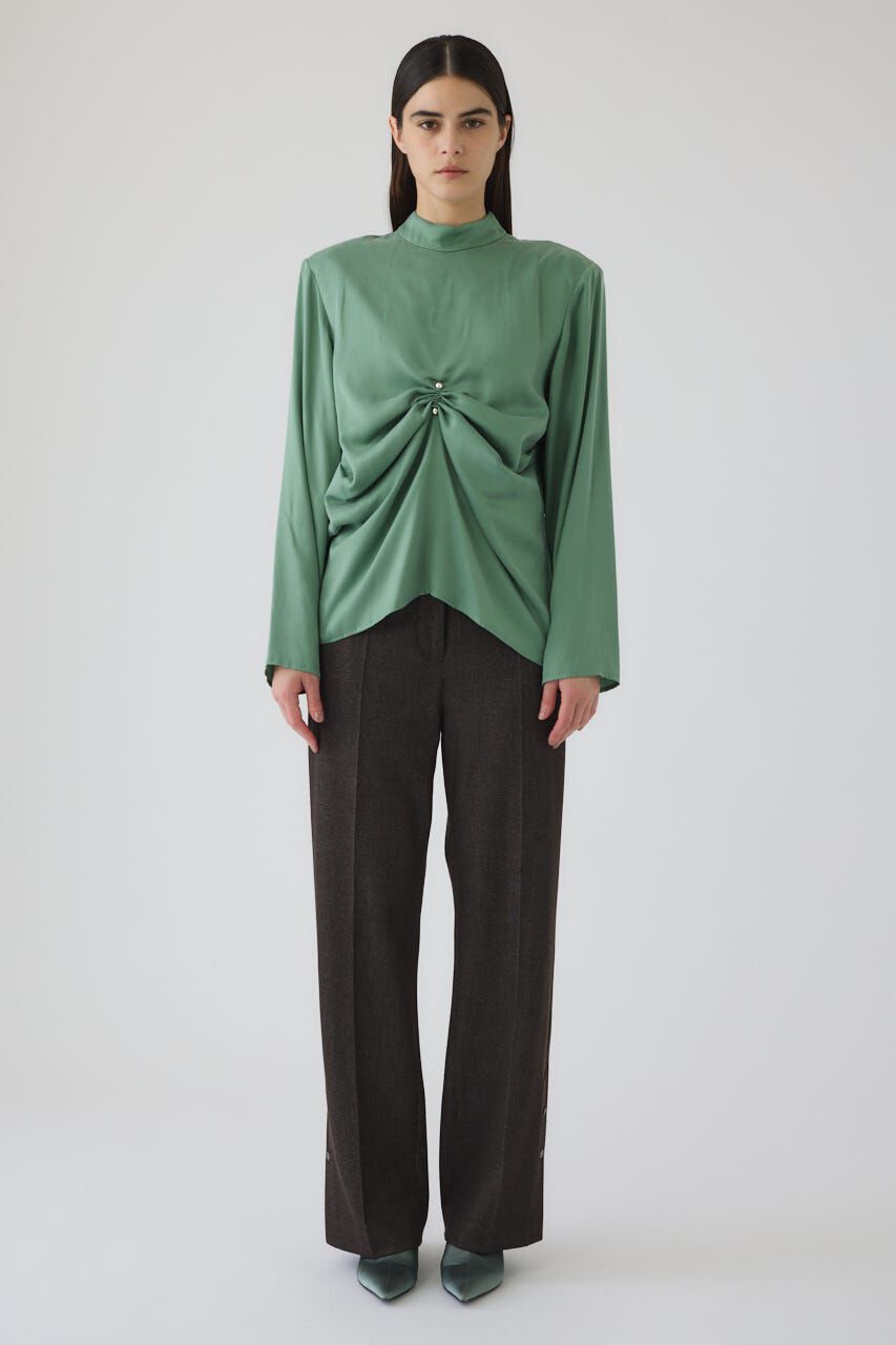 RIM.ARK 「Gathered paded tops」|シャツ・ブラウス|