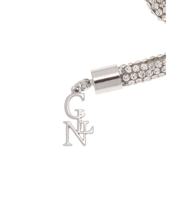 CALNAMUR「BIJOU CHAIN RIBBON VALLETTA/ビジューチェーンリボンバレッタ」|その他|